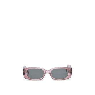 Our Legacy Sunglasses, male, Pink, ONE SIZE, Pink Sunglasses Green Lenses Handcrafted