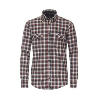 Casamoda Heren, Overhemden, Veelkleurig, Maat: 2XL