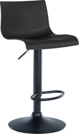 Clp Clp - Taburete De Bar Branford Negro Pl&aacute;stico