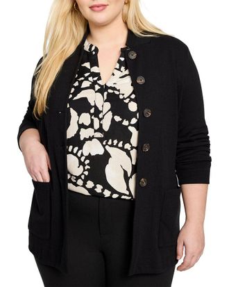 Nic+Zoe Nic+Zoe Plus Sharp Knit Blazer