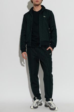 Lacoste T-shirt With Logo Patch, Mens, Black