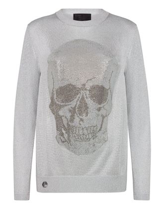 Philipp Plein Pullover Polo-Neck LS Skull