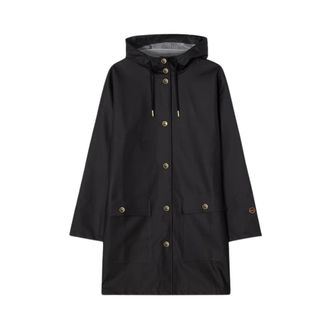 Busnel Britte Regenjas - Dames - Regenjassen - Zwart - M - Polyester - Jassen