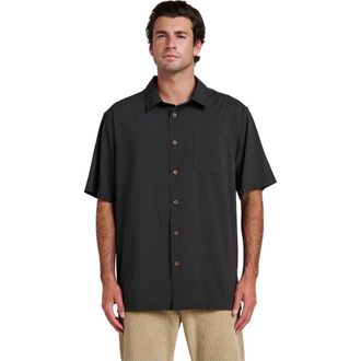 Quiksilver Chaser WM SS Short Sleeve Shirt in Phantom at Nordstrom, Size Xx-Large