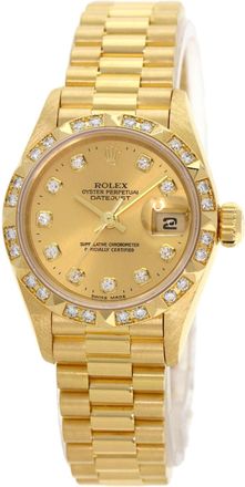 Rolex yellow gold (18K) Wristwatch (Pre-Owned)
