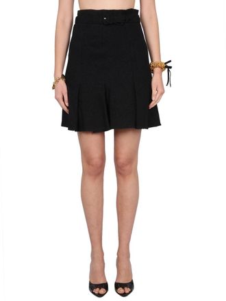 Patou Pleated Skirt - Black
