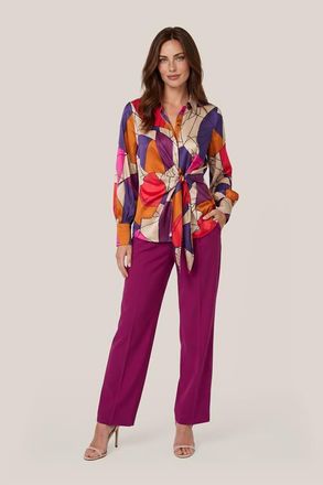 Mart Visser Harmony Print Blouse Plum / Multi
