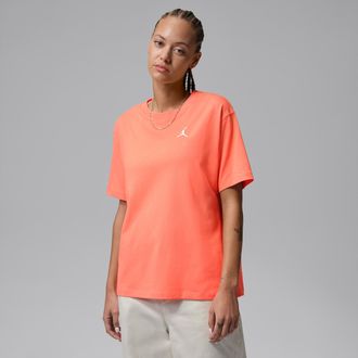 Nike Jordan Womens Jordan Essentials Top in Black | FN4500-011