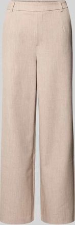 Vila High Waist Hose Modell VARONE in Beige, Gr&ouml;&szlig;e 36