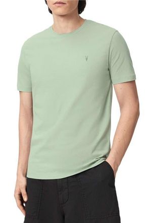 AllSaints Brace Cotton T-Shirt in Celadon Green at Nordstrom, Size Xx-Large