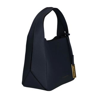 Smaak Sophie Schoudertas - Dames - Tassen - Blauw - Maat: ONE Size Leer