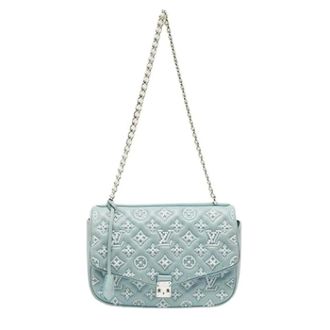 Louis Vuitton Pre-owned Vintage Crossbody Tas - Dames - Pre-owned - Blauw - Maat: ONE Size Leer