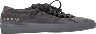 Common Projects Vrouwelijke Common Projects Achilles Sneakers in Grijs Su&egrave;de