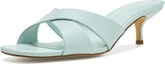 Calvin Klein Skylor Womens Sandals Light Blue : 5.5 M, Leather