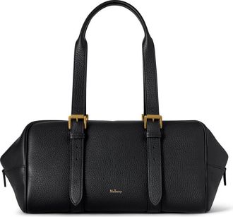 Mulberry Boston Heavy Grain Top Handle Bag in Black at Nordstrom