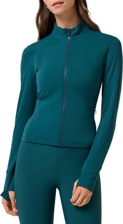 Travis Mathew Moveknit Full Zip 3.0 Jacket in Dark Sea at Nordstrom, Size Xx-Large