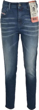 Diesel Womens Skinny Jeans Classic 5pocket Design - Blue Cotton - Size 31 (Waist)