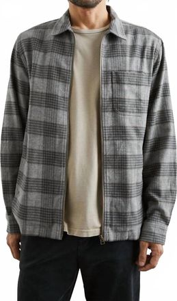 Rails Jaque Shirt Jacket In Lithium Rust