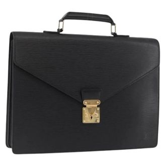 Louis Vuitton Pre-owned Epi Business Bag - - Pre-owned - Donna - Nero - ONE SIZE