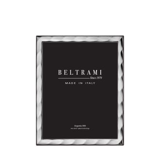 BELTRAMI Portafoto Onde foto 10x15 cm Beltrami con argento Miro Silver