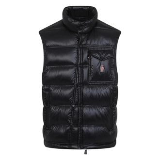 Moncler Vests, male, Black, Size: 2XL Nantu Vest