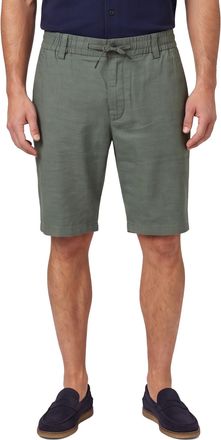 HUGO BOSS Groene bermuda BOSS Orange katoenblend