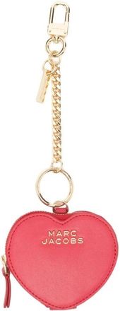 Marc Jacobs Heart Pouch - Dames - Sleutelhangers & Tashangers - Rood - ONE Size - Leer - Accessoires
