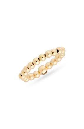 Kendra Scott 3mm Beaded Stretch Ring in 14K Gold-Filled at Nordstrom Rack, Size Small/medium