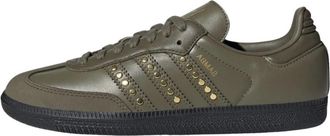 adidas Samba OG Studded Stripes - Heren - Skateschoenen - Groen - 42 EU - Leer - Fitness