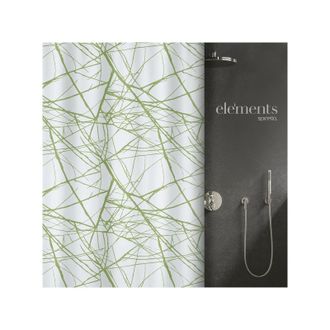 Spirella Spirella - Cortina De Ducha Poli&eacute;ster Fores 240x180cm Green Elements De