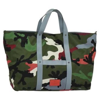 Valentino Pre-owned Nylon handbags - Dames - Pre-owned - Veelkleurig - Maat: ONE Size Nylon