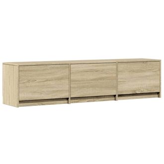 vidaXL Mueble De Tv Sonoma 165 X 34 X 40 Cm Madera De Ingenier&iacute;a Vidaxl