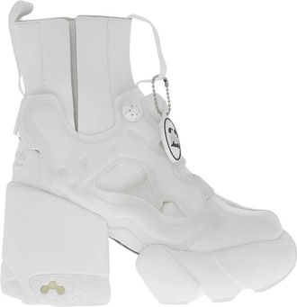 Maison Margiela White Ankle Boots