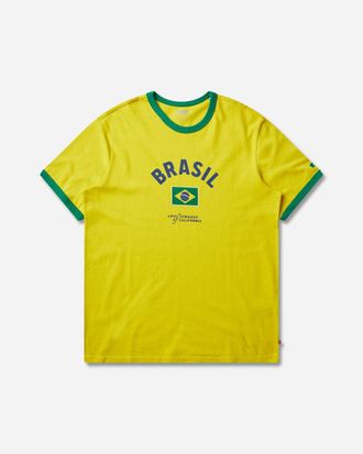 Levi's Men s Brazil Ringer T-Shirt Yellow