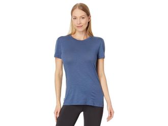 Icebreaker 150 Tech Lite III Short Sleeve T-Shirts Womens Clothing Dawn : XS, Wool