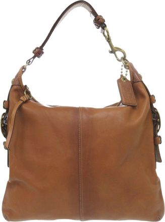 Coach Leather Shoulder Bag (Pre-Owned)