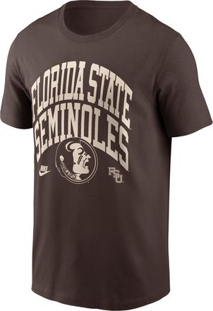 Nike Florida State Bold Nike Mens College T-Shirt in Brown | N19920QFSH-V4P