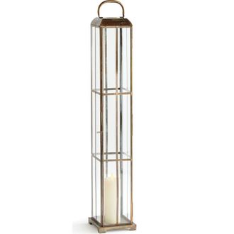 Napa Home & Garden Benson Lantern Candle Holder in Gold at Nordstrom, Size Large