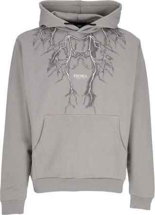 Phobia Archive Lightweight Lange Mouw Trainingspak Sweatshirt - Heren - Hoodies - Grijs - XS - Katoen - Hoodies & sweatvesten