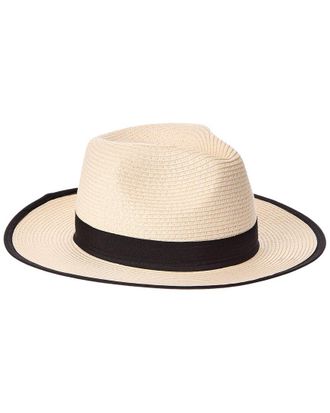 Bruno Magli Ribbon Trim Fedora