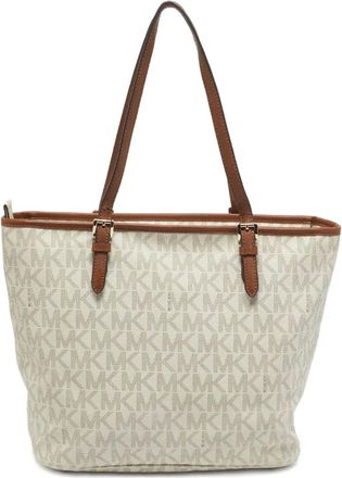 Michael Kors Borsa tote con monogramma - Toni neutri