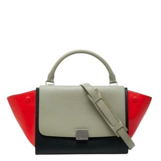 Celine Pre-owned Handbags, female, Multicolor, Size: ONE SIZE Pre-owned Vintage Shoulder Bag