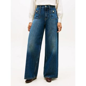 Tommy Hilfiger Wijde jeans met hoge taille