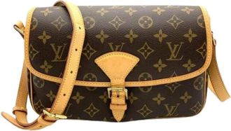 Louis Vuitton Pre-owned Cross Body Bags, female, Brown, Size: ONE SIZE Pre-owned Fabric Cross Body Bag