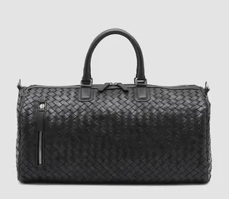Officine Creative Armor 01 Hand-Woven Tote Bag in Black at Nordstrom