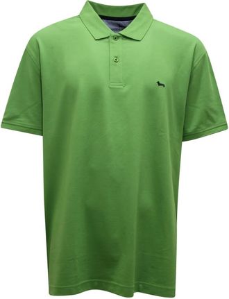 Harmont & Blaine Polo Shirts, male, Green, Size: 4XL Lrn033 Polo Shirt