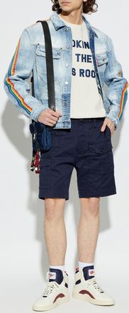Dsquared2 Cargo-type Shorts, Mens, Navy Blue