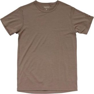 Devold Breeze T-Shirt Merinounterw&auml;sche f&uuml;r Herren | braun