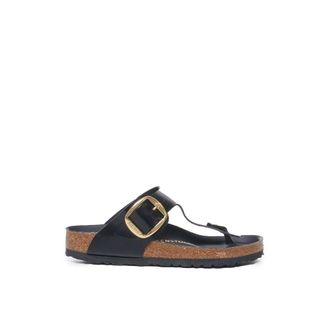 Birkenstock Flip Flops, female, Black, Size: 6 US Gizeh Big Buckle Sandals