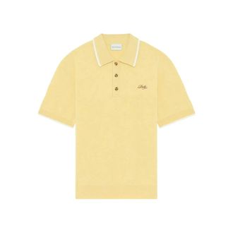 Dr&ocirc;le de Monsieur Embroidered Collar Polo Shirt